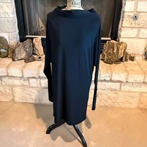 Norma Kamali Elegant Black Long Sleeve Dress